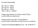 PRIX DES TIRAGES